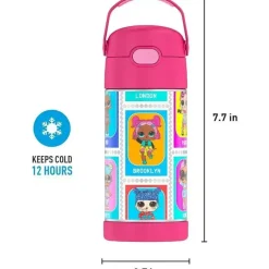 Thermos Insulated Cups|Dishes, Utensils & Food Containers*- Licensed 12 Oz Funtainer Bottle, L.O.L Surprise