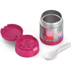 Thermos Food Jars & Snack Cups|Dishes, Utensils & Food Containers*- Licensed 10Oz Funtainer Food Jar, Peppa Pig