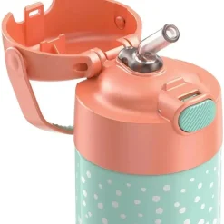 Thermos Insulated Cups|Dishes, Utensils & Food Containers*- 12Oz FUNtainer Water Bottle with Bail Handle Pastel Delight (Dots)