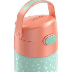 Thermos Insulated Cups|Dishes, Utensils & Food Containers*- 12Oz FUNtainer Water Bottle with Bail Handle Pastel Delight (Dots)
