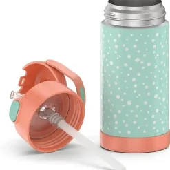 Thermos Insulated Cups|Dishes, Utensils & Food Containers*- 12Oz FUNtainer Water Bottle with Bail Handle Pastel Delight (Dots)
