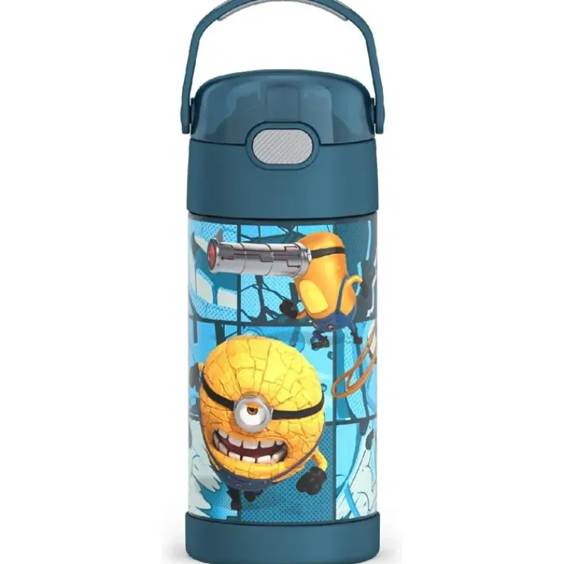 Thermos Water Bottle|Dishes, Utensils & Food Containers*- 12Oz. Funtainer® Water Bottle W/ Straw, Despicable Me 4 Movie