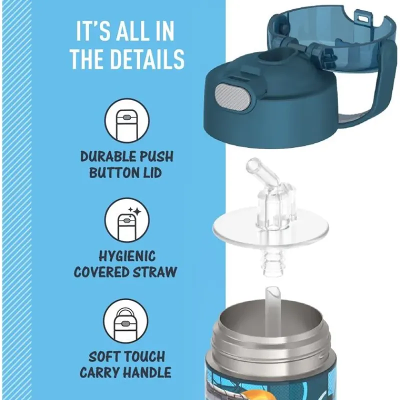 Thermos Water Bottle|Dishes, Utensils & Food Containers*- 12Oz. Funtainer® Water Bottle W/ Straw, Despicable Me 4 Movie