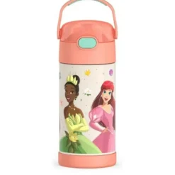 Thermos Disney Princess|Insulated Cups*- 12Oz Stainless Steel Insulated Straw Bottle, Princess