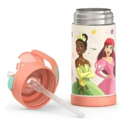 Thermos Disney Princess|Insulated Cups*- 12Oz Stainless Steel Insulated Straw Bottle, Princess