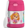 Thermos Food Jars & Snack Cups|Dishes, Utensils & Food Containers*- Stainless Steel Vacuum Insulated Food Jar with Spoon, 10 Oz, Paw Patrol Girl