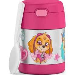 Thermos Food Jars & Snack Cups|Dishes, Utensils & Food Containers*- Stainless Steel Vacuum Insulated Food Jar with Spoon, 10 Oz, Paw Patrol Girl