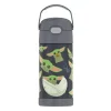 Thermos Star Wars|Insulated Cups*- Stainless Steel Insulated 12 Oz Straw Bottle, Mandalorian