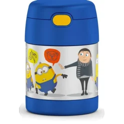 Thermos Food Jars & Snack Cups|Dishes, Utensils & Food Containers*- Stainless Steel Vacuum Insulated Food Jar with Spoon, 10 Oz, Minions
