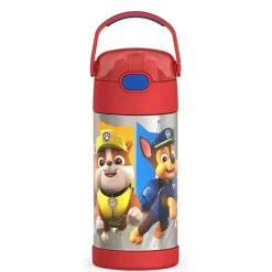 Thermos Paw Patrol|Insulated Cups*- Vac Insulated 12Oz Toddler Straw Bottle - Paw Patrol