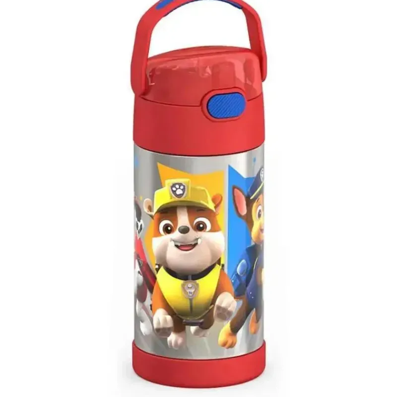 Thermos Paw Patrol|Insulated Cups*- Vac Insulated 12Oz Toddler Straw Bottle - Paw Patrol