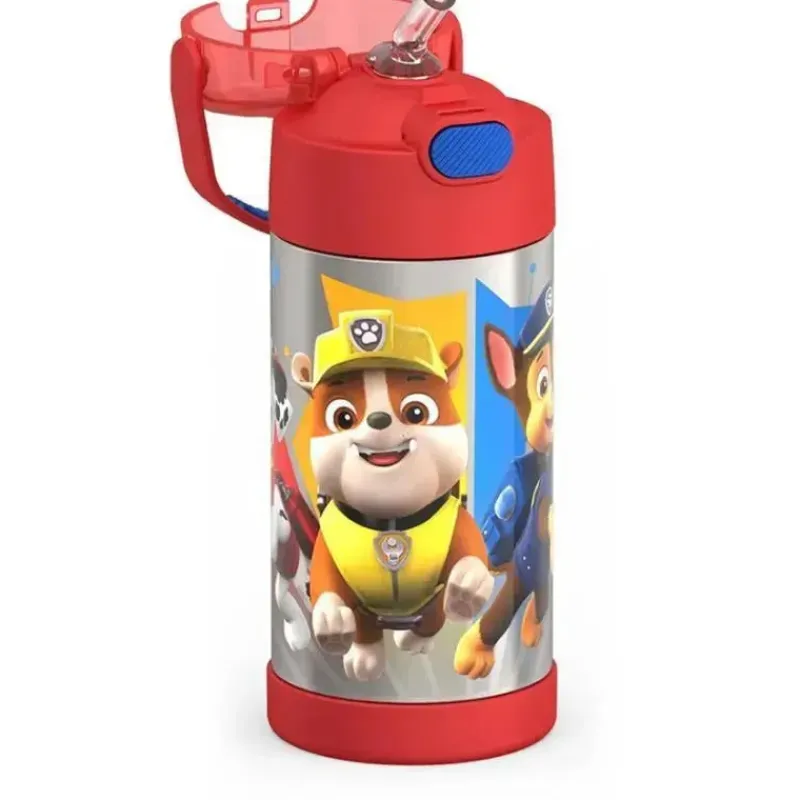 Thermos Paw Patrol|Insulated Cups*- Vac Insulated 12Oz Toddler Straw Bottle - Paw Patrol