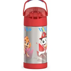 Thermos Paw Patrol|Insulated Cups*- Vac Insulated 12Oz Toddler Straw Bottle - Paw Patrol