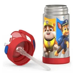 Thermos Paw Patrol|Insulated Cups*- Vac Insulated 12Oz Toddler Straw Bottle - Paw Patrol