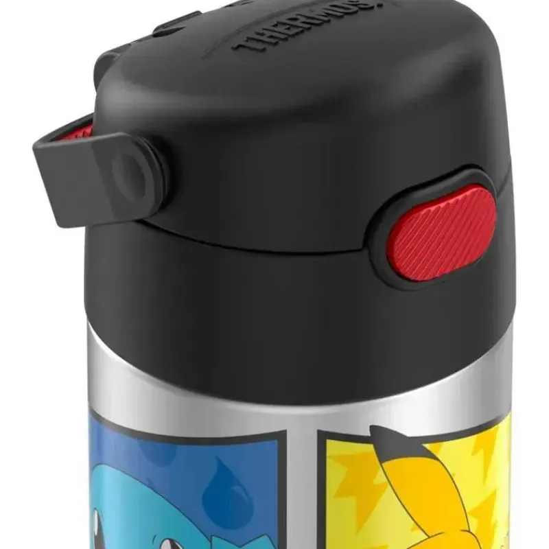 Thermos Insulated Cups|Dishes, Utensils & Food Containers*- Vac Insulated 12Oz Straw Bottle - Pokemon