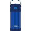 Thermos Insulated Cups|Dishes, Utensils & Food Containers*- Vac Insulated 12Oz Straw Bottle - Navy
