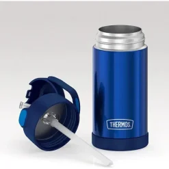Thermos Insulated Cups|Dishes, Utensils & Food Containers*- Vac Insulated 12Oz Straw Bottle - Navy