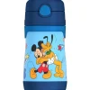 Thermos Straw, Sippy & Training Cups|Dishes, Utensils & Food Containers*- Vacuum Insulated Stainless Steel 10oz Straw Bottle, Mickey Mouse
