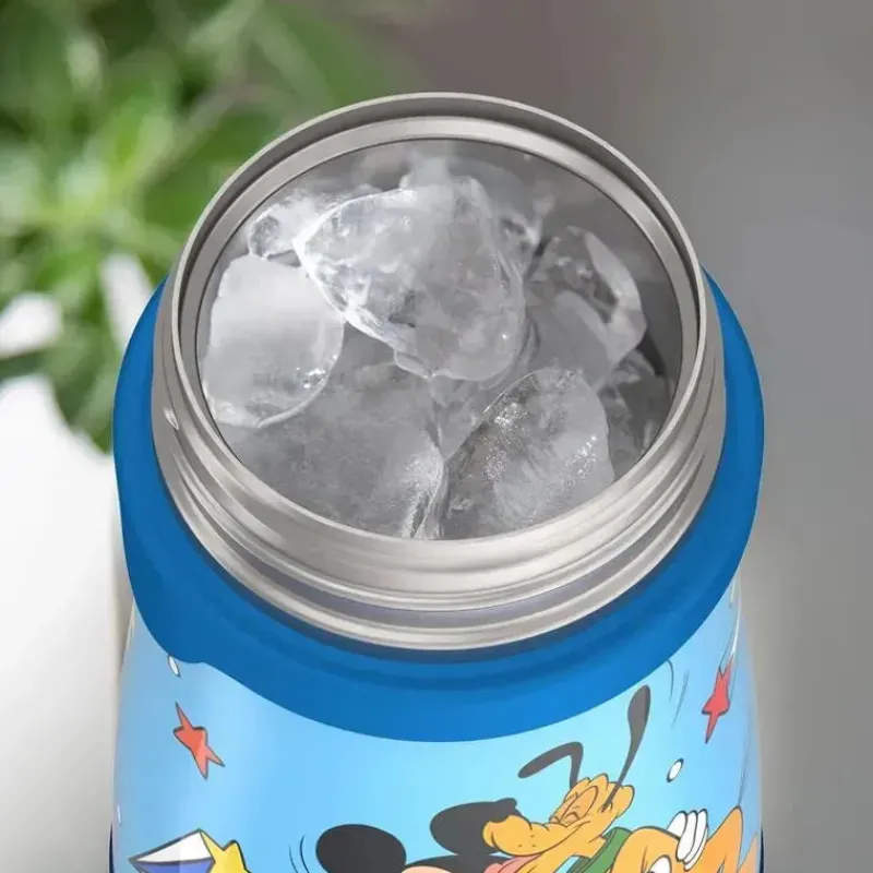 Thermos Straw, Sippy & Training Cups|Dishes, Utensils & Food Containers*- Vacuum Insulated Stainless Steel 10oz Straw Bottle, Mickey Mouse