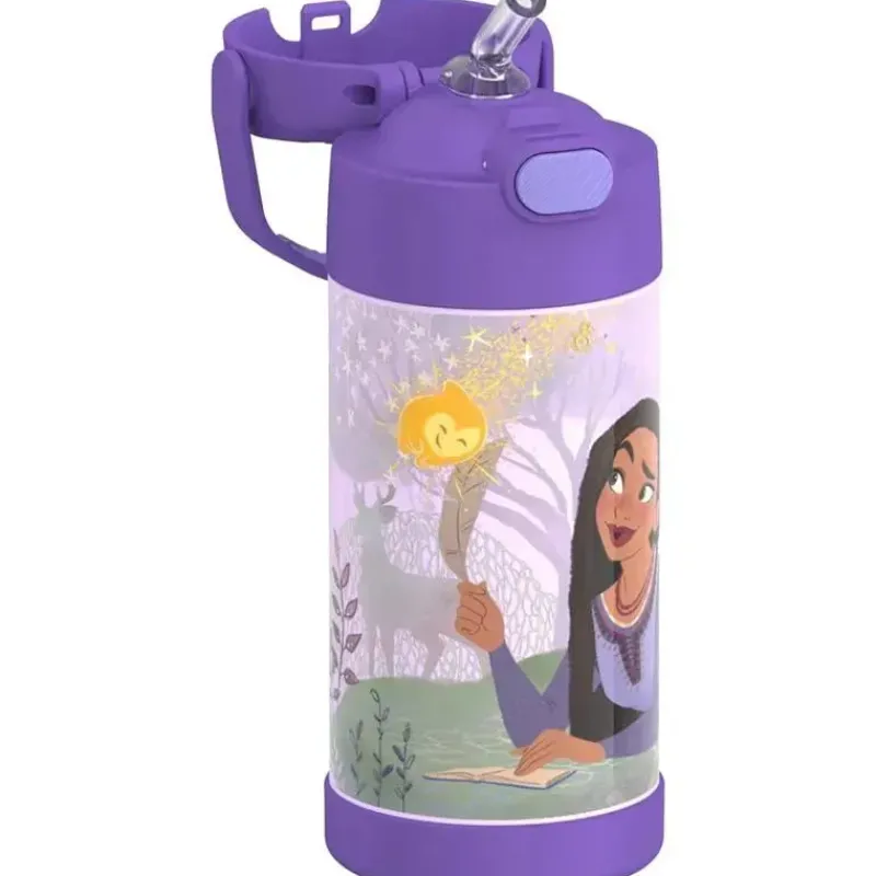 Thermos Straw, Sippy & Training Cups|Dishes, Utensils & Food Containers*- Vacuum Insulated Stainless Steel 12oz Straw Bottle, Wish