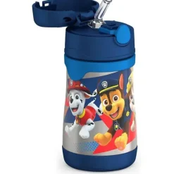 Thermos Straw, Sippy & Training Cups|Dishes, Utensils & Food Containers*- Vacuum Insulated Stainless Steel 10oz Straw Bottle, Paw Patrol Boy