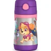Thermos Straw, Sippy & Training Cups|Dishes, Utensils & Food Containers*- Vacuum Insulated Stainless Steel 10oz Straw Bottle, Paw Patrol Girl