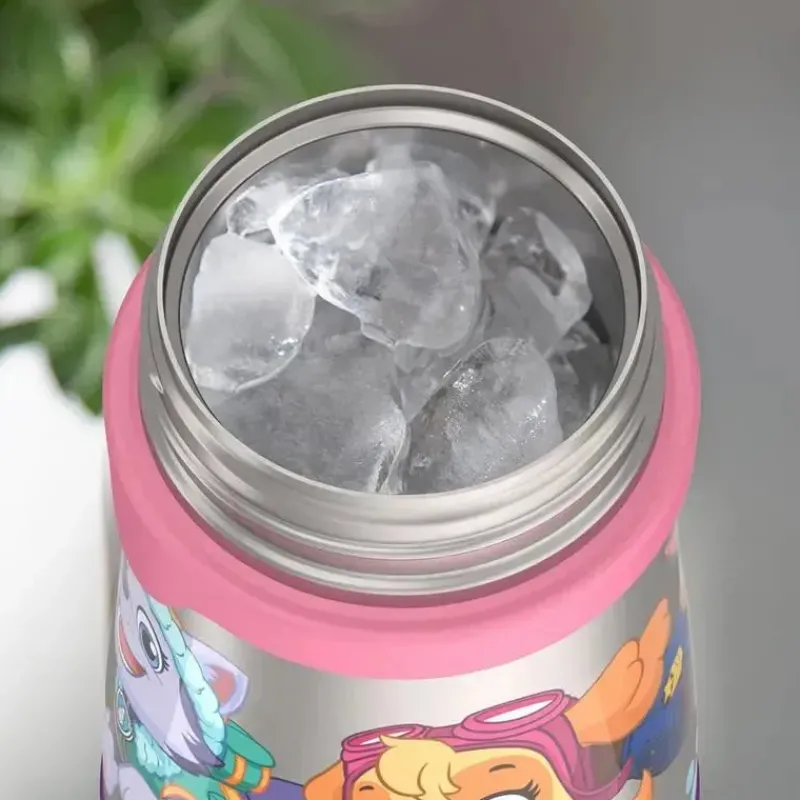 Thermos Straw, Sippy & Training Cups|Dishes, Utensils & Food Containers*- Vacuum Insulated Stainless Steel 10oz Straw Bottle, Paw Patrol Girl