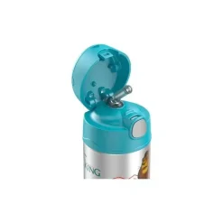 Thermos Water Bottle|Dishes, Utensils & Food Containers*® Disney's The Lion King , 12 oz./355 ml , FUNtainer Bottle with Straw