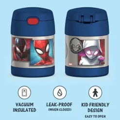 Thermos Super Heroes|Food Jars & Snack Cups*Funtainer Food Jar 10 Oz, Spider-Man