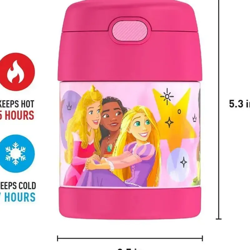 Thermos Disney Princess|Food Jars & Snack Cups*Funtainer Food Jar 10 Oz, Princess