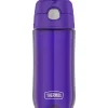 Thermos Water Bottle|Dishes, Utensils & Food Containers*Funtainer Hydration Plastic Bottle With Spout Lid 16 Oz, Purple