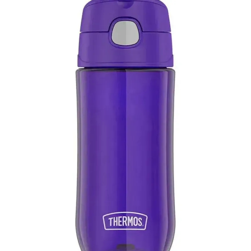 Thermos Water Bottle|Dishes, Utensils & Food Containers*Funtainer Hydration Plastic Bottle With Spout Lid 16 Oz, Purple