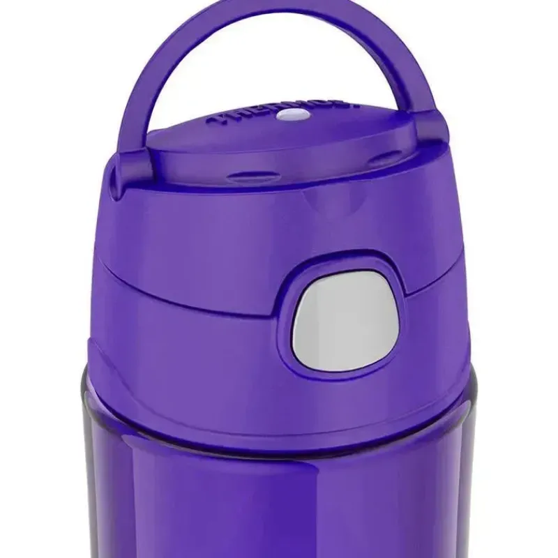 Thermos Water Bottle|Dishes, Utensils & Food Containers*Funtainer Hydration Plastic Bottle With Spout Lid 16 Oz, Purple