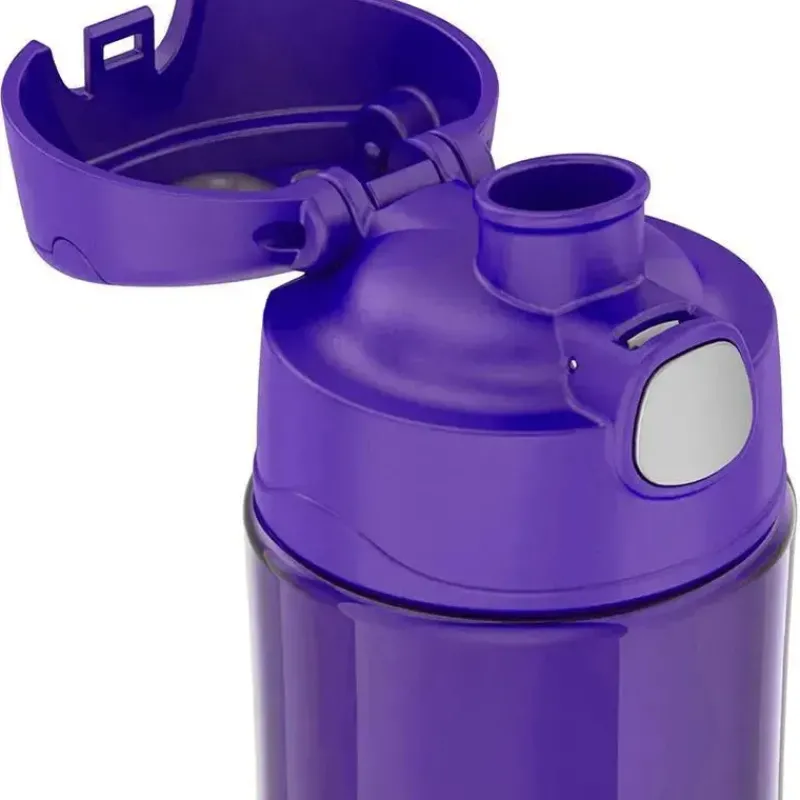 Thermos Water Bottle|Dishes, Utensils & Food Containers*Funtainer Hydration Plastic Bottle With Spout Lid 16 Oz, Purple