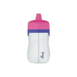 Thermos Straw, Sippy & Training Cups|Dishes, Utensils & Food Containers*11Oz Sippy Cup Crystal Clear With Pink and Purple Accents