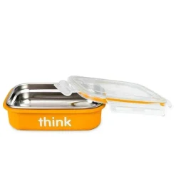 ThinkBaby Lunch Boxes & Bags|Lunch Box*- Orange Bpa Free Bento Box