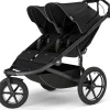 Thule Jogging Strollers*- Urban Glide 3 Double Child All-Terrain Stroller, Black