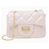 Tiny Treats Handbags & Accessories*- Classic Quilted Shiny Mini Bag, Pearl