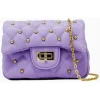 Tiny Treats Handbags & Accessories*- Classic Quilted Stud Mini Bag, Purple