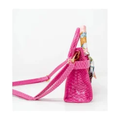 Tiny Treats Handbags & Accessories*- Crocodile Scarf Handbag, Red