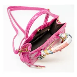 Tiny Treats Handbags & Accessories*- Crocodile Scarf Handbag, Red
