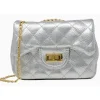 Tiny Treats Handbags & Accessories*- Metallic Classic Mini Purse, Silver