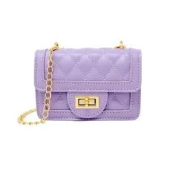 Tiny Treats Handbags & Accessories*- Tiny Classic Quilted Mini Purse, Lavender