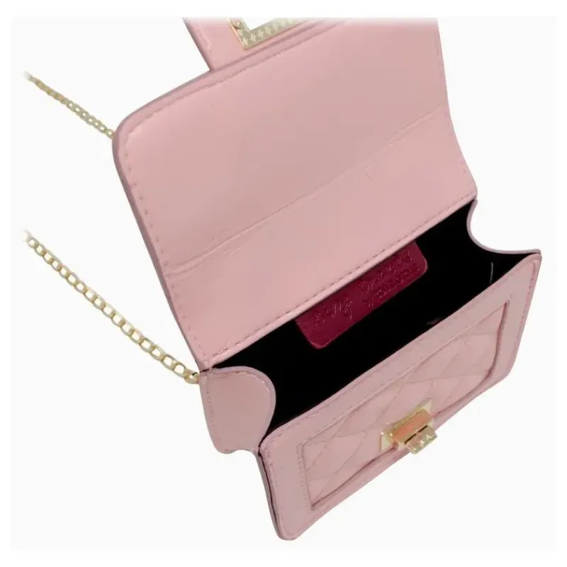 Tiny Treats Handbags & Accessories*- Tiny Classic Quilted Mini Purse, Black
