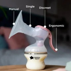 Tommee Tippee Breast Pumps*- Made for Me Manual Breast Pump