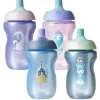 Tommee Tippee Straw, Sippy & Training Cups|Dishes, Utensils & Food Containers*- 2Pk 10Oz Toddler Sportee Bottle 12+ Months, Colors May Vary