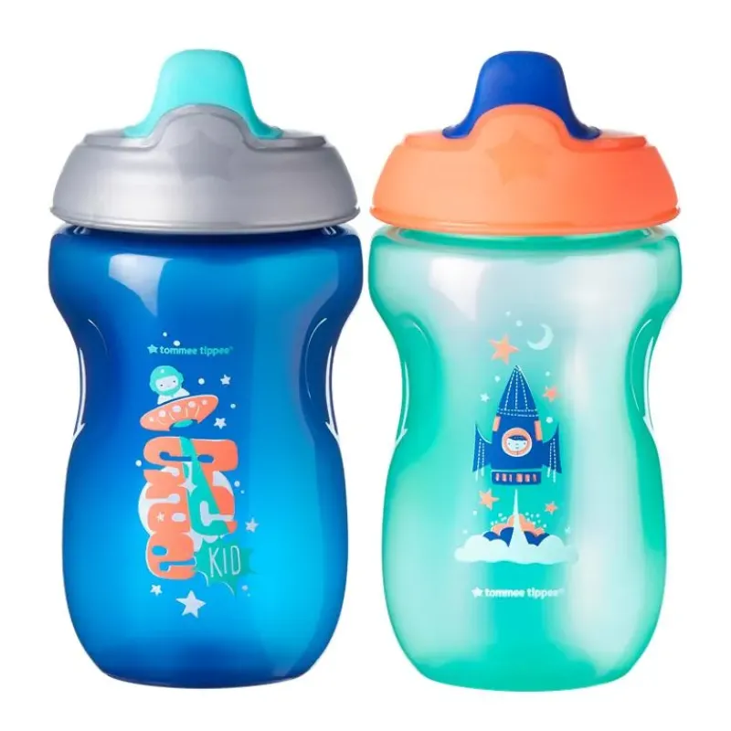Tommee Tippee Straw, Sippy & Training Cups|Dishes, Utensils & Food Containers*- 2Pk Sippee Cup 10Oz, Colors/Themes May Vary