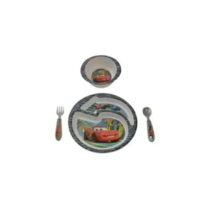 The First Years Plates & Bowls|Dishes, Utensils & Food Containers*Tommy 4pc Cars Divided Plates For Kids