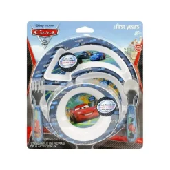The First Years Plates & Bowls|Dishes, Utensils & Food Containers*Tommy 4pc Cars Divided Plates For Kids