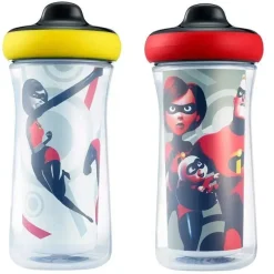 Tomy Straw, Sippy & Training Cups|Dishes, Utensils & Food Containers*- 2 Pack Insulated Sippy Cup 9 Oz, Incredibles